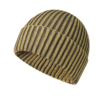 Vintage-Strickmütze im Used-Look, lässig und warm