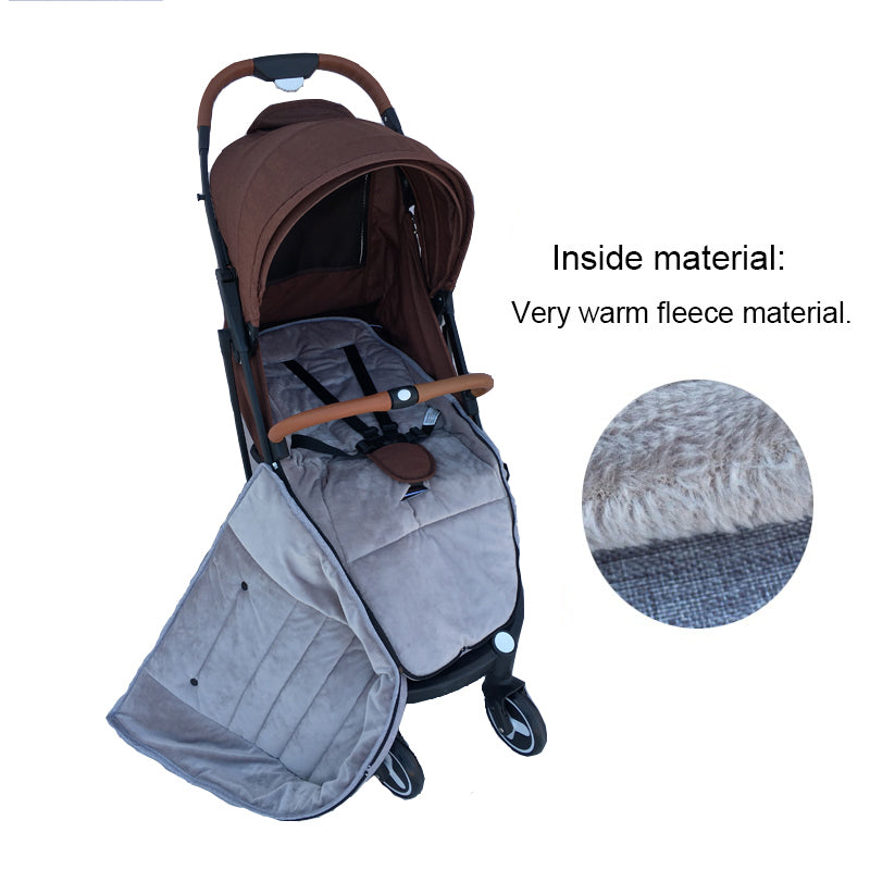 Kinderwagen-Schlafsack, warme Fußdecke, verdickte Windschutzscheibe