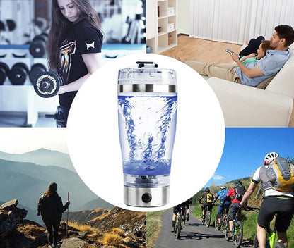 Elektrischer Protein-Shaker mit USB-Anschluss, Milch- und Kaffeemixer, Wasserkocher, Sport- und Fitness-Ladegerät