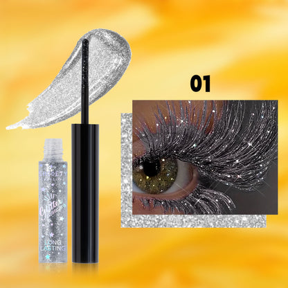 Farbige Mascara in 5 Farben, wasserfest und wischfest