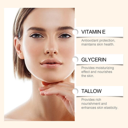 Multifunktionale Feuchtigkeitscreme für die Haut, sanft