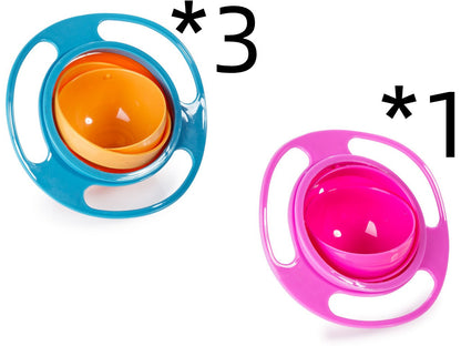 360° drehbare, universelle, auslaufsichere Schüsseln