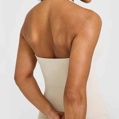 Seamless Long Yoga Tank Top For Women