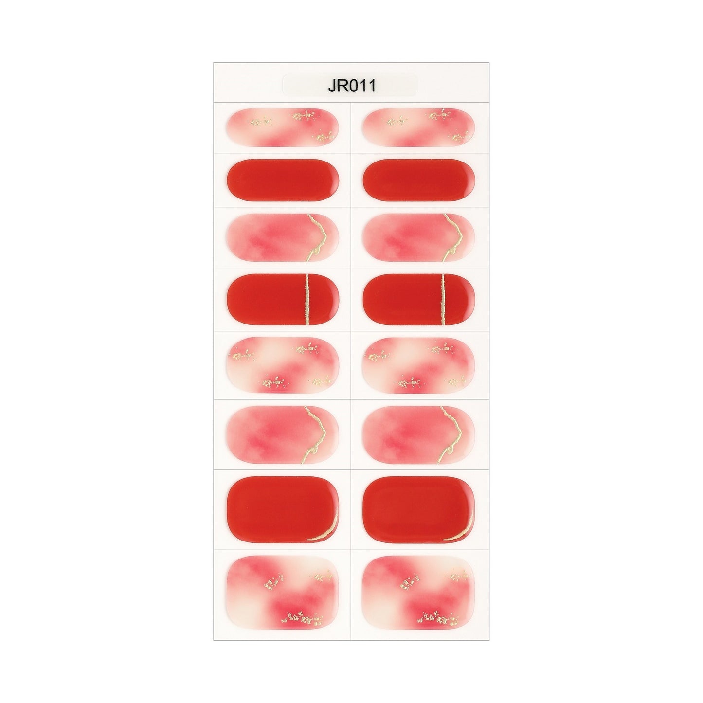 Halbgehärtete UV- und wasserfeste Gel-Aufkleber