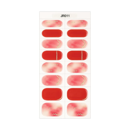 Halbgehärtete UV- und wasserfeste Gel-Aufkleber