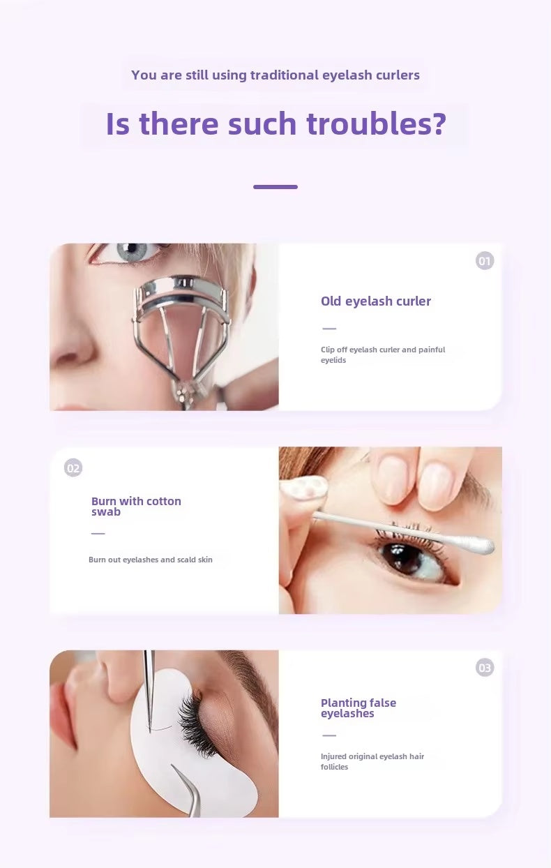 Electric Eyelash Curler - Double Handle