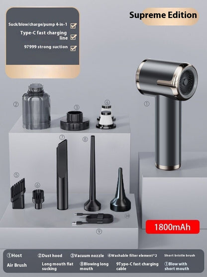 Tragbarer Autoreiniger mit Heimladefunktion