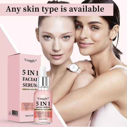 OEM/ODM Private Label 5-in-1 Gesichtsserum – Komplettlösung für eine strahlende Haut 