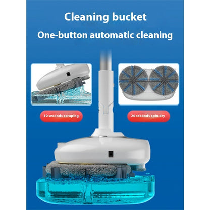 Household Automatic Hand-held Floor Wiping Machine Wireless Electric Mop