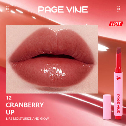 Fester Lipgloss für ein jugendlich strahlendes Make-up; Lookpress-Lippenstiftstift für vollere und voluminösere Lippen