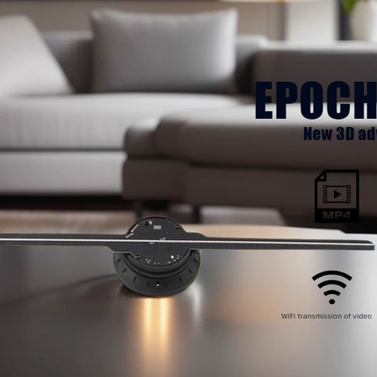 Nackte 3D-Außenwand-Hologramm-Werbemaschine