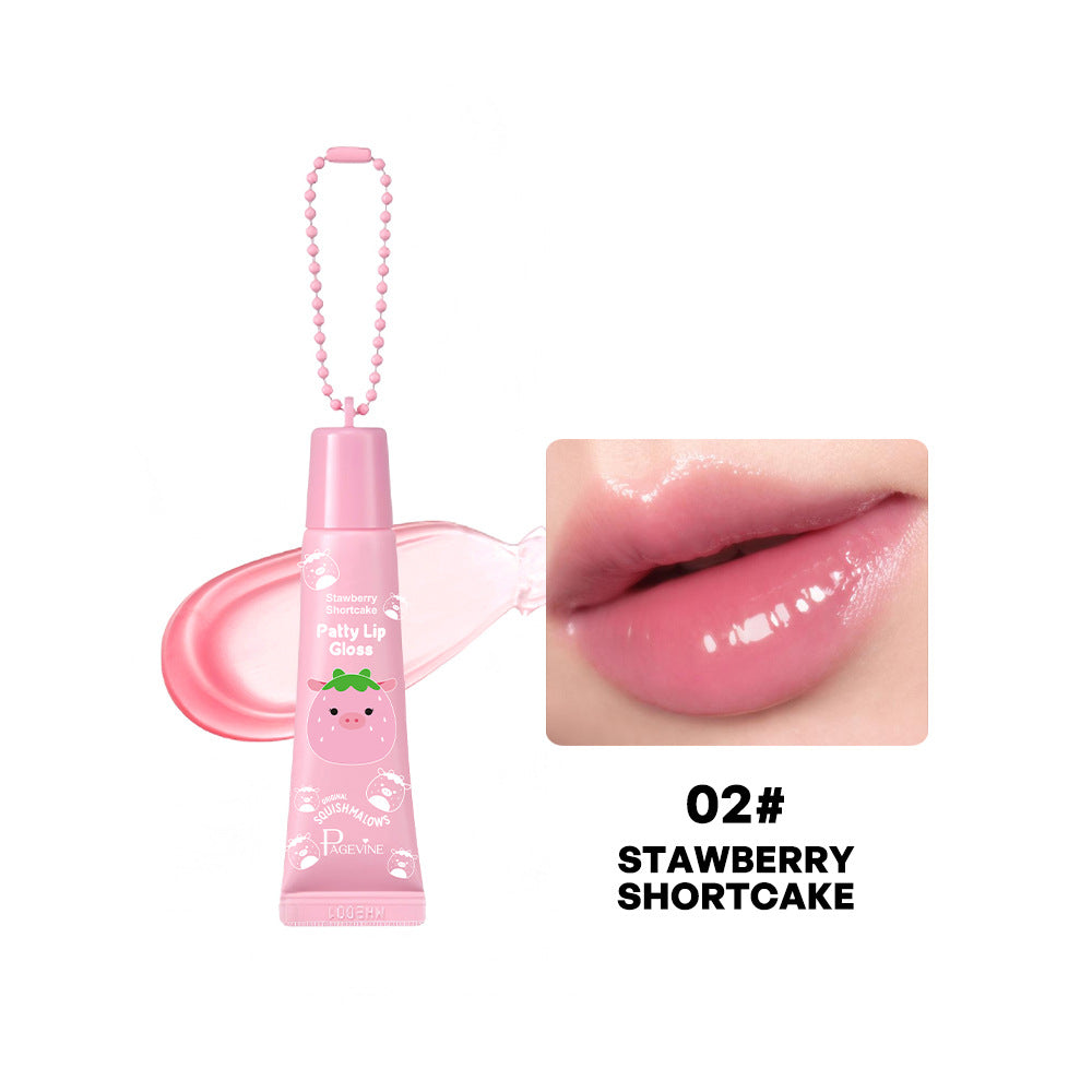 Lipgloss der farbenfrohen Frucht-Cartoon-Serie – erfrischend und feuchtigkeitsspendend