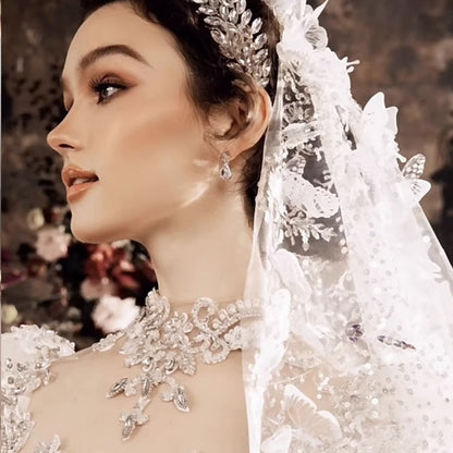 Schwerindustrie Europäischer Stil Königlicher Hof Prinzessin Großer Schwanz Weiblich